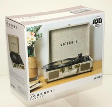 Victrola Journey+ Signature Bluetooth Suitcase Record Player