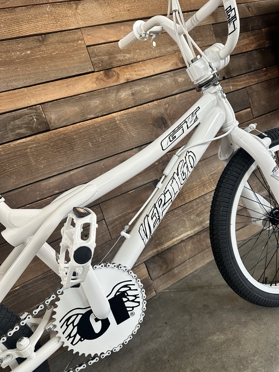 GT Vertigo Old School BMX Bike White Steel 20