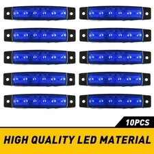 10x Blue LED Rock Light Fit JEEP Truck Offroad UTV Bed Under Body Fog Lights