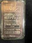 5 oz Silver Bar .999 Fine -  in protective plastic