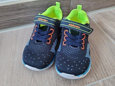 Elefanten Kinder Sneaker dunkelblau mit Klettverschluss Gr. 21