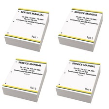 New Holland T8.320, T8.350, T8.380, T8.410, T8.435 Cvt Tractor Service Manual