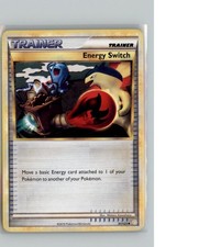 Energy Switch Uncommon HeartGold SoulSilver 91/123 NM on eBay