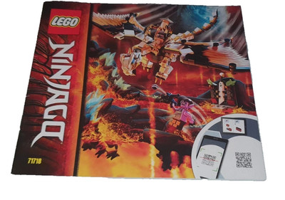 1x LEGO   71718 NINJAGO: nur  Aufbauanleitung kein Set