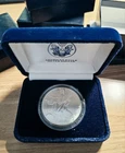 1999 $1 American Silver Eagle 1 oz  Uncirculated COA Original Key Date