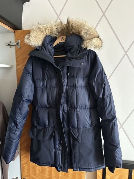 Men Canada Goose Parka Navy 40