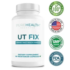 PureHealth Research UT FIX - with D-Mannose, Cranberry, Bladder Control Health