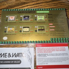 Nintendo Game & Watch - The Legend of Zelda - Handheld Console - Tested & Works