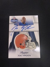 2010 Prestige Pro Helmets Autographs JH Joe Haden Rookie Patch Auto
