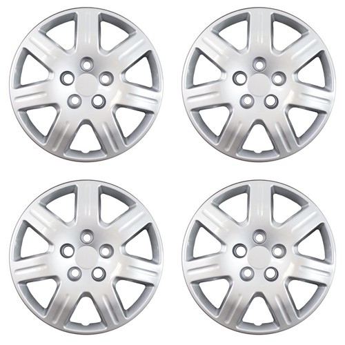 4-Pack 16" Chrome Wheel Covers For 2006-2011 Honda Civic Steel Wheels | Bolt-On Hubcaps (Set Of 4)