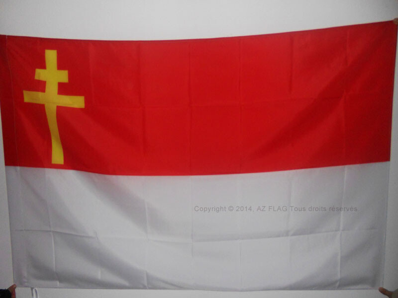 Drapeau Alsace-Lothingen 90x150cm idéal pour décorer un salon traditionnel