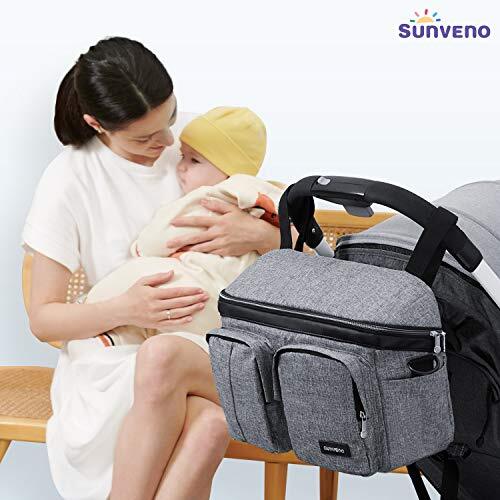 Universal Stroller Organizer Large Capacity, 2 in 1 Baby Stroller Organizer - Picture 4 of 7