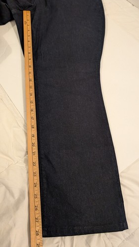 NYDJ Marilyn Straight Lift X Tuck Dark Rinse Denim Damenjeans Größe 16W - Bild 12 von 12