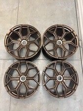Pre-Owned Novitec NL4 Wheels for Lamborghini Huracan 20" 21" Bronze Finish Vosse