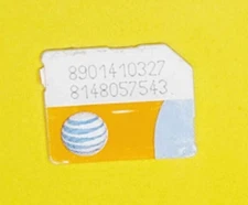 *USED* AT&T MICRO SIM CARD RESTORING TEST CELL PHONE BYPASS UNLOCK UNLOCKING