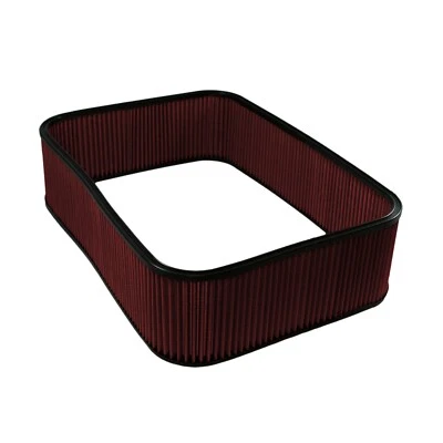 Green Filter for Sprint Car Airbox Filter; H 5" (Red) - Image 1 of 2
