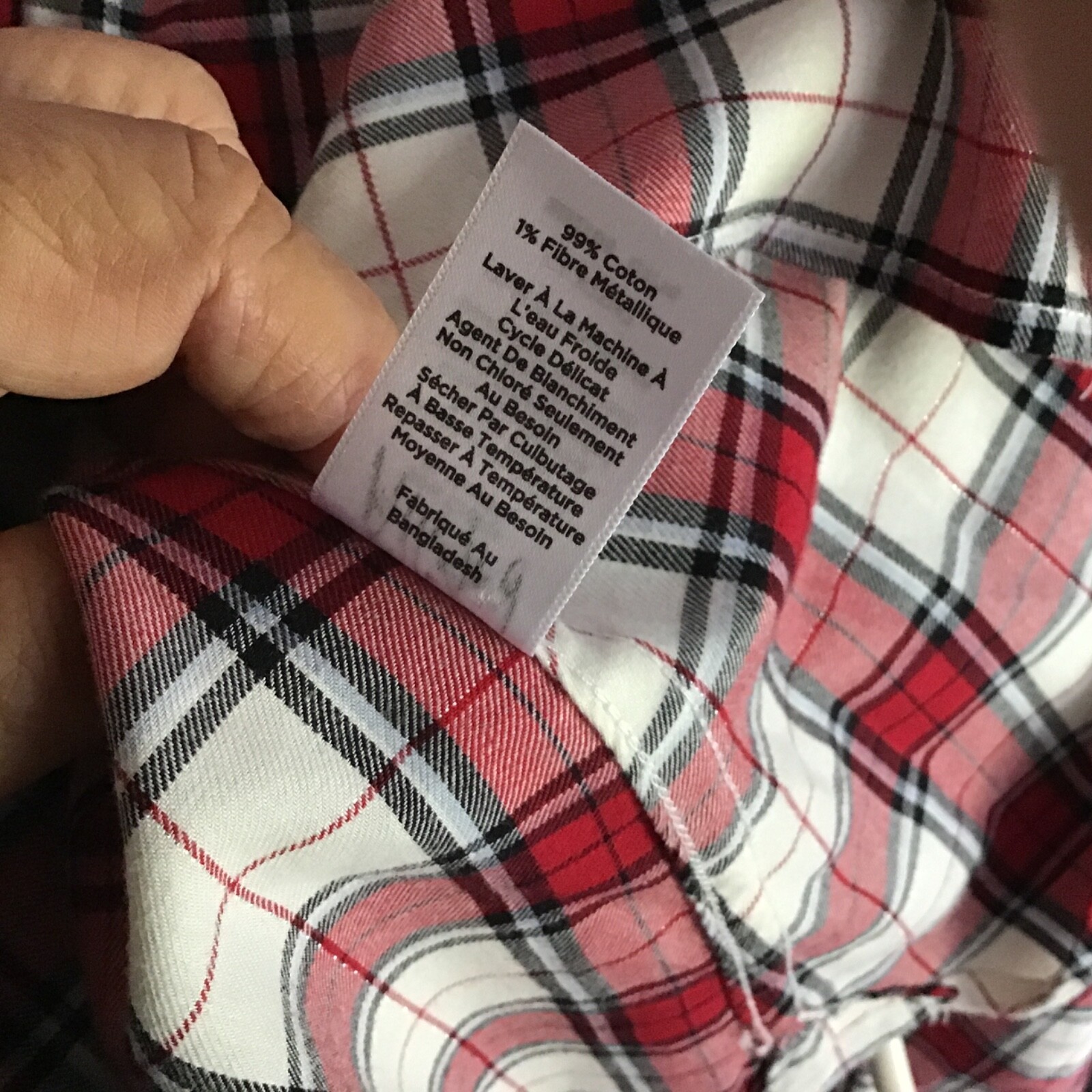 Talbots Check Plaid RuffleButton Down Blouse Wome… - image 10