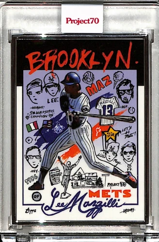 2021 TOPPS PROJECT 70 #683 LEE MAZZILLI - GREGORY SIFF P70 AP SILVER FRAME 02/51