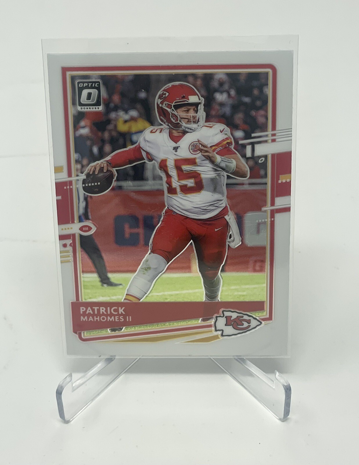2020 Panini Donruss Optic Patrick Mahomes II Base #1 Kansas City Chiefs