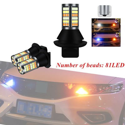 LED Turn Signal Indicator DRL Light Amber Lamp Universal For Motorcycles 0.37/"