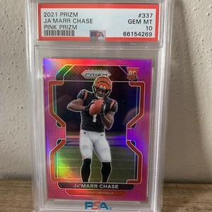 Ja'Marr Chase 2021 Prizm #337 Pink Price Guide - Sports Card Ja'Marr Chase 2021 Prizm #337 Pink Price Guide - Sports Card
