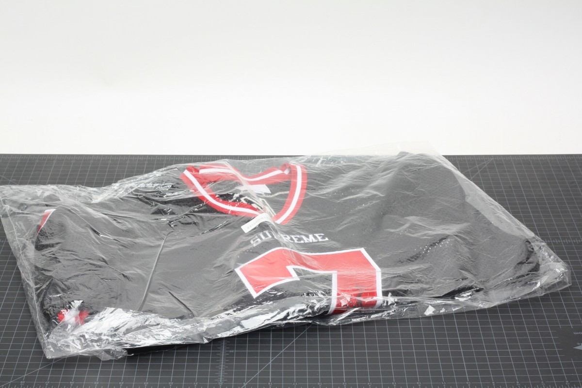 Supreme Hail Mary Football Top Black SS14 Large NEW | eBay