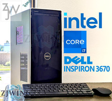 Dell Inspiron 3670 MT i7-8700 16GB DDR4 256GB NVMe Windows 11 PRO Wi-Fi