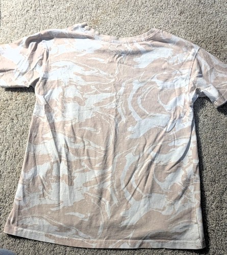 Puma ForeverBetter Girls’ Tee – Size 8–10, Peach & White Tie-Dye, Lightly Worn - Picture 6 of 10