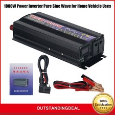1000W Power Inverter Pure Sine Wave Single Digital Screen 48V to 110V os67