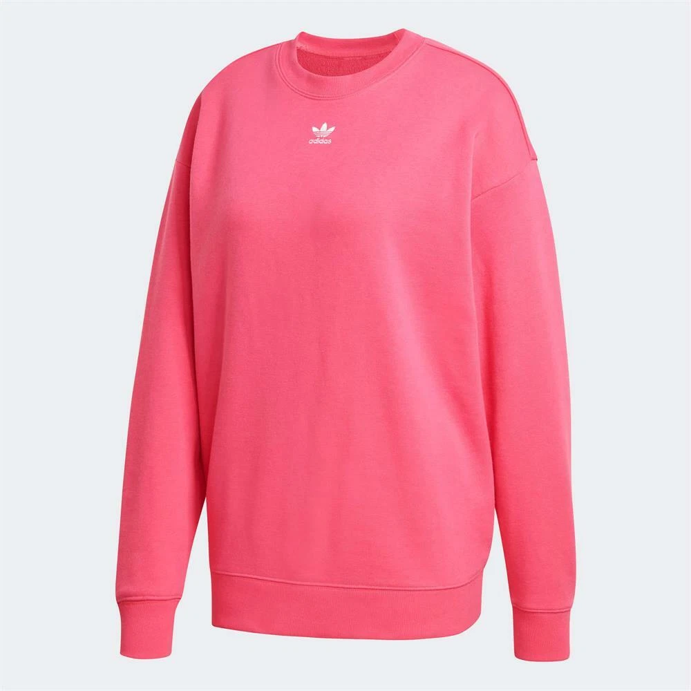 adidas Originals Trefoil Essentials Damen Sweatshirt Pulli Sweater Pullover  | eBay