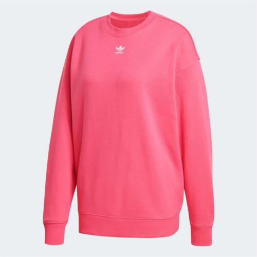 adidas Originals Trefoil Essentials Damen Sweatshirt Pulli Sweater Pullover  - Picture 1 of 9