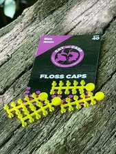 40 x Bait Floss Caps. Bait Stop Beads. Carp Fishing Boilie Caps.Terminal Tackle