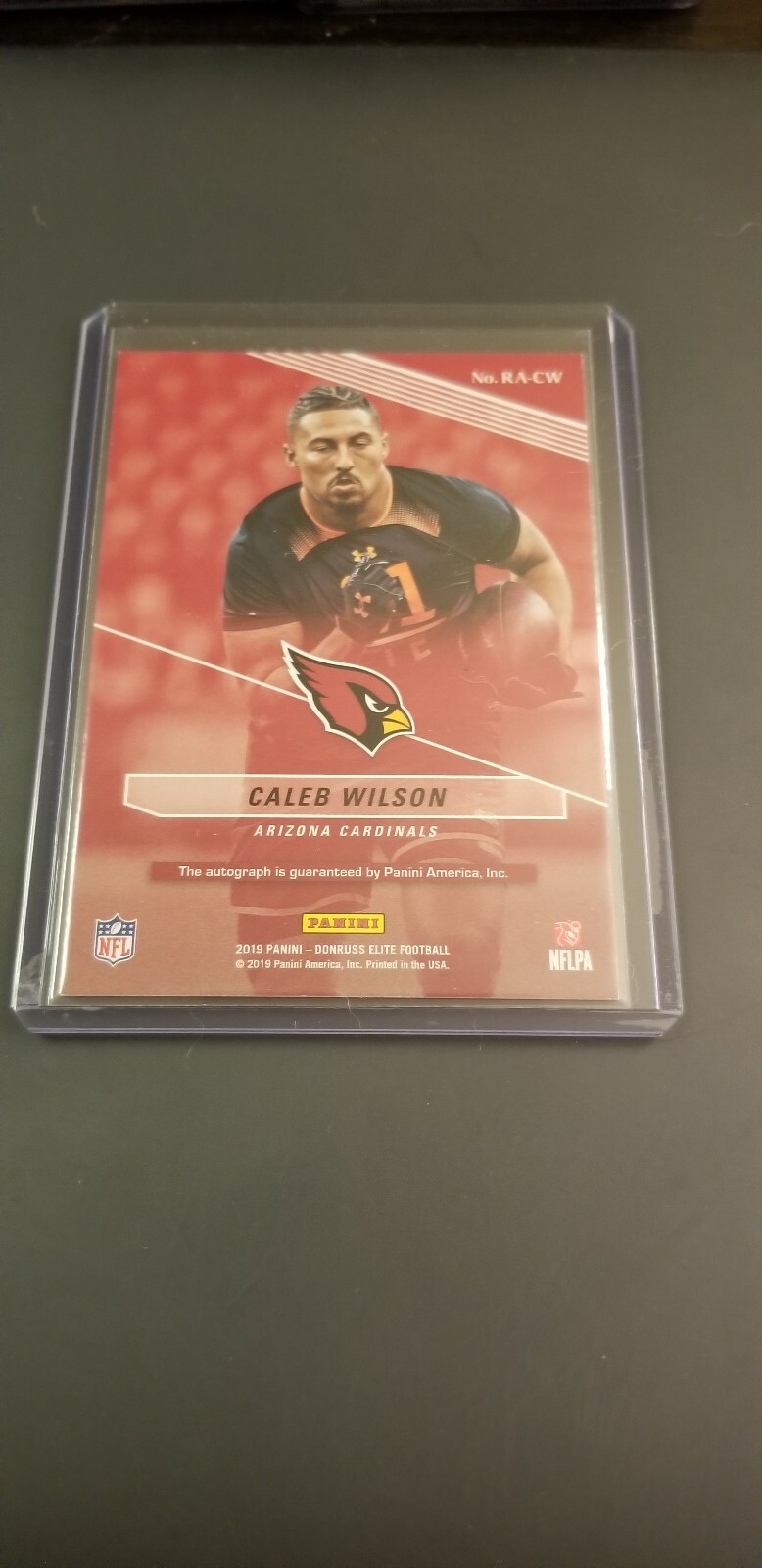 2019 Elite Rookie Autographs Caleb Wilson Auto 491/499 RC SP! CARDINALS ...