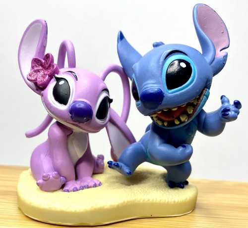 Lilo & Stitch Angel Girlfriend 3" Pvc Wedding Cake Topper Figure Figurine Alien - Picture 2 of 5
