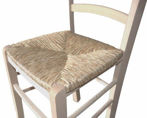 Sedia paesana legno grezzo paglia casa pizzeria ristorante ROBUSTA MADE INTALY - Foto 5 di 6