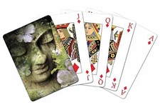 Standard Playing Card Deck, Inner Tranquility Themed Boutique Art