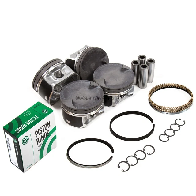 Pistones y anillos para Nissan Frontier Suzuki Equator 2,5 L DOHC QR25DE Foto 2 de 4