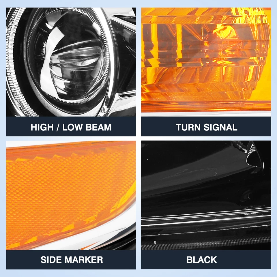 Faro halógeno del lado del conductor estilo OE Fit Ford Explorer 2011-2015 Foto 3 de 4