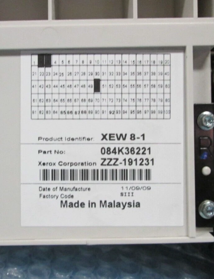 AUTO DOCUMENT FEEDER ADF FOR A XEROX WORKCENTRE 5675 COPIER 1000008847 XEW8-1 - Image 3 of 3