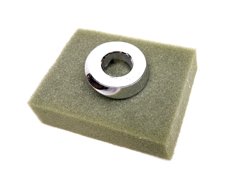 NOS MOPAR 1967 PLYMOUTH FURY SPORT #2770979 CHROME ANTENNA MOUNTING ADAPTER USA Foto 4 de 4