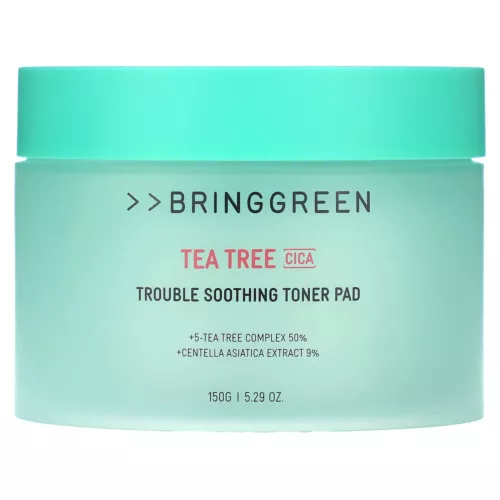 Tea Tree Cica, Trouble Soothing Toner Pad, 5.29 oz (150 g)