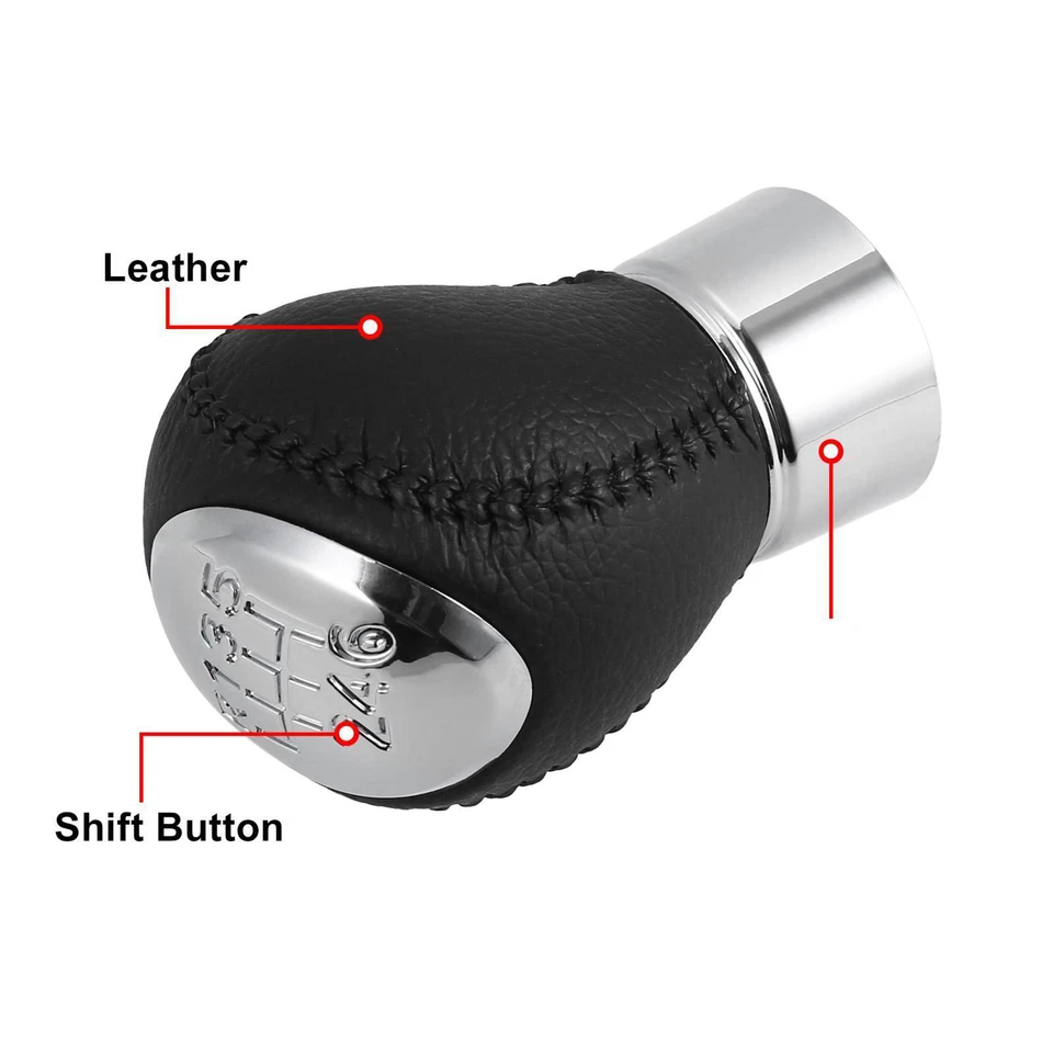 6 Speed Car MT Manual Gear Shift Knob For Mazda 5 6 GG GY CR 3 BK MPV RX-8 Xedos - Image 4 of 4