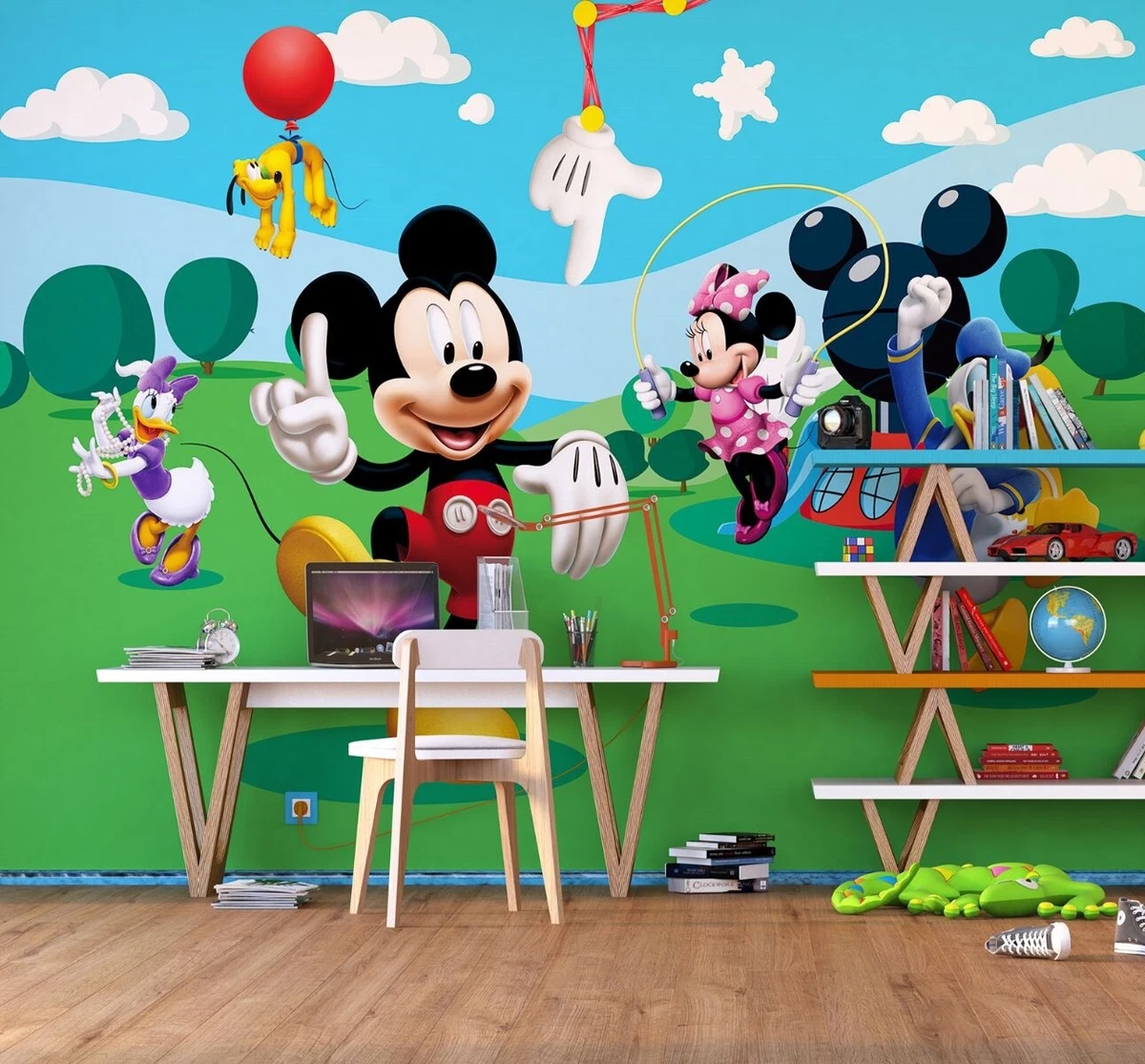 Mickey mouse bed for kids cheap