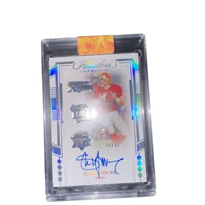 王志様 2015-16 Panini Flawless Gullit Auto（George Best / ジョージ 