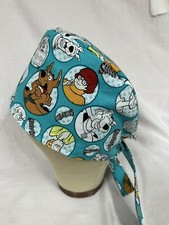 Men/Women Surgical Scrub Cap Lined Comics Dog 100 Cotton