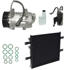 RYC Remanufactured Complete AC Compressor Kit AD16B (FG589) With Condenser