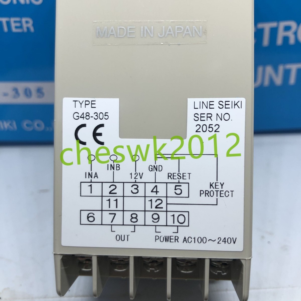 1PCS New LINE SEIKI electronic digital display counter G48-305 | eBay