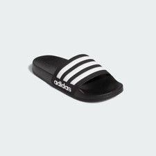 NEW Adidas Adilette Big Kids Slides Sandals BLACK Size 6, Free Ship