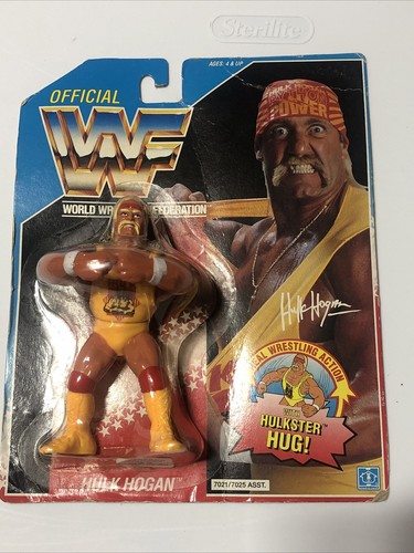 WWF Hasbro Hulk Hogan with Hulkster Hug Hulkamania...