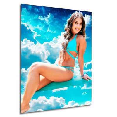 BRITT BAKER AEW Wrestling Model Diva Belles #2/7 ACEO Art Print Card by RoStar